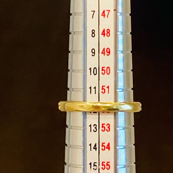 Cocktail Ring Size 6 Lapis Lazuli Cabochon & Diamonds - Picture 7 of 15